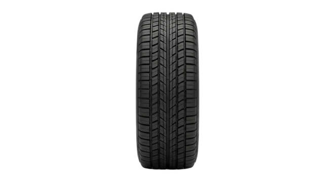 Tire on black background - Powered by Adobe