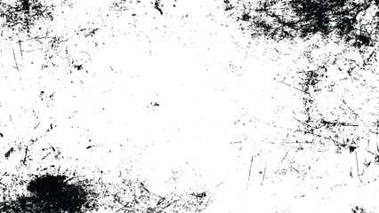 Grunge distressed overlay texture for graphic design elements and special effects isolated on white background, Vector, illustration