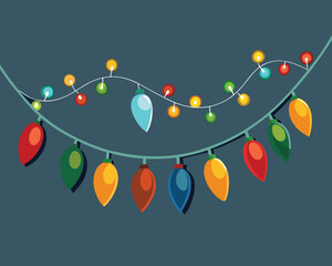 Christmas lights decoration