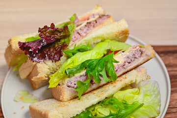 自家製ビッグマック風サンドイッチ