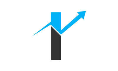 Modern Letter i Finance Logo