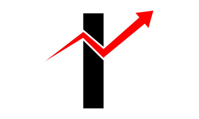 Modern Letter i Finance Logo