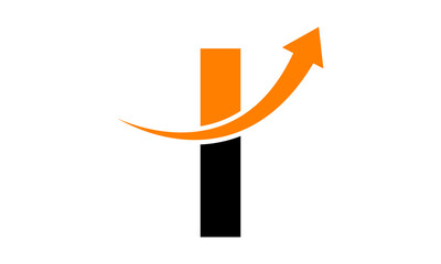 Modern Letter i Finance Logo