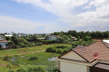 Obraz premium siem reap city cambodia countryside daytime