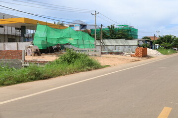 Obraz premium siem reap city cambodia countryside daytime