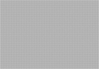 Patrón de medio tono simple de puntos negros y blancos, fondo de estilo cómico, textura de matriz de píxeles © Gabrieuskal
