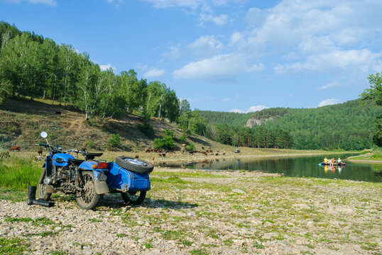 Beautiful view of a river winding through a canyon, with steep rocky walls and calm water. Soft natural light highlights textures and colors, creating a serene and dramatic landscape scene. - Powered by Adobe