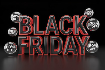 Stunning Black Friday sale with discounts up to 80% off, attract customers with a dynamic, vibrant, modern promotional design to boost seasonal sales and holiday savings