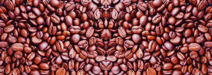 Selbstklebende Fototapeten Cafe brown coffee beans  © Roberto Sorin