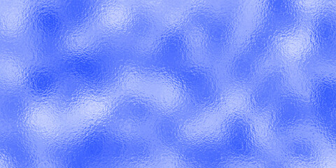 Dark Blue Foil Texture Background with Glass Effect, Illustration. Abstract gradient bright and shiny light reflection rough texture