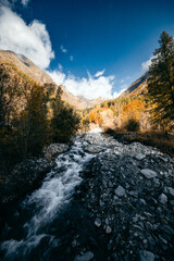mountain landscape in the morning