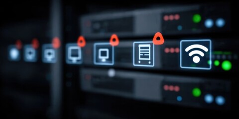 The server monitors the pulse of each unit as it scans the route and maintains a secure link ensuring maximum profit from all connected systems