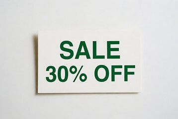 Shop now and save big with this vibrant 30% off deal, perfect for eye-catching retail promotions and limited-time offers to drive sales for your business