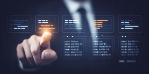 The monitoring program scans unit activity, linking each ray pulse into a structured program for predictive modeling