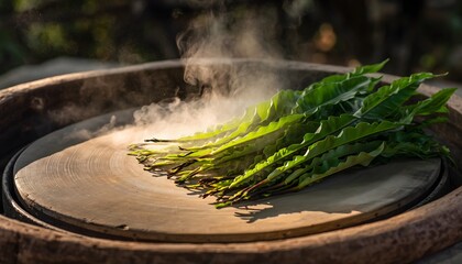 Bird&rsquo;s Nest Fern (Asplenium nidus) is a tropical medicinal plant widely used in traditional herbal medicine. 