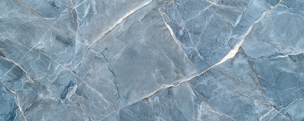 Obraz premium Blue Veined Marble Texture Abstract Stone Background, Marble, Texture