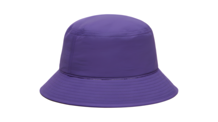 Purple Bucket Hat on White Background removed 01tqv16wsz6scvayuziqow isolated on a transparent background