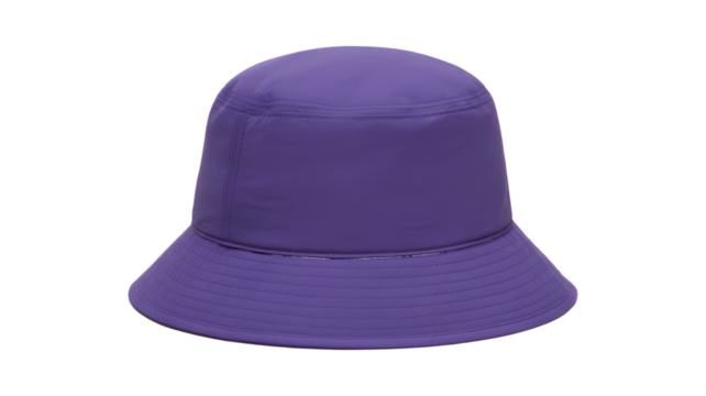 Purple Bucket Hat on White Background removed 01tqv16wsz6scvayuziqow isolated on a transparent background