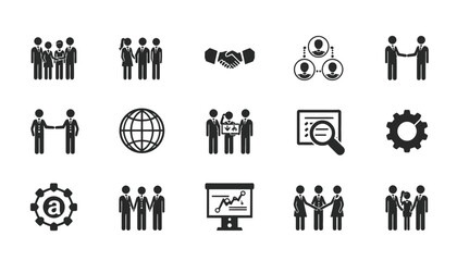  Teamwork & Collaboration Office Icon Pack