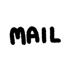 mail png outline cute cartoon handwrite design art clipart childs cute cartoon line doodle element