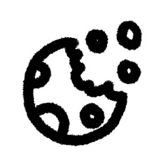 cookies png outline cute cartoon handwrite design art clipart childs cute cartoon line doodle element