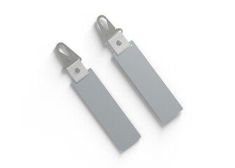 Metal Keychain Mockup