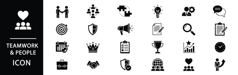 Essential business and strategy icons for presentations and web design projects offer a modern, clean look for corporate branding needs