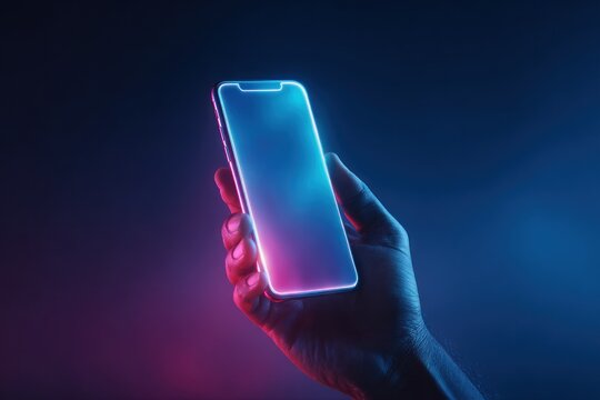 Man hand holds smartphone camera phone tech. For mobile, technology, smartphone, app, device, digital, communication content.