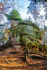 Skamieniałe Miasto Rezerwat Przyrody Nieożywionej na Pogórzu Ciężkowickim © grzegorz_pakula