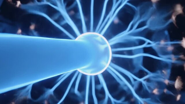 Plasma Ball Experiment - A Visual Display of High Voltage Electricity.