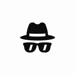 anonymous online surfing icon sign vector