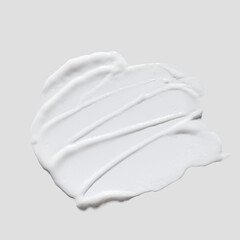 cosmetic textures, hair care product swatch, hair conditioner, cream, balm, 