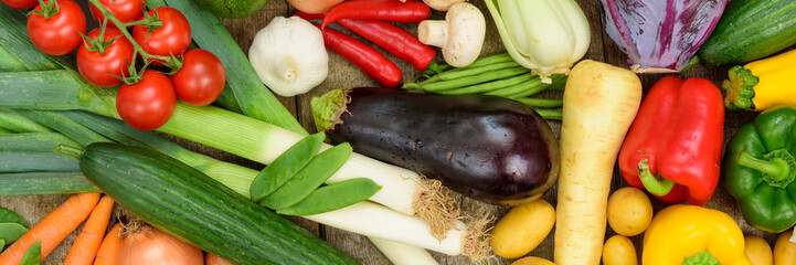 Frisches und vitaminreiches Gemüse als Symbolbild für gesunde Ernährung