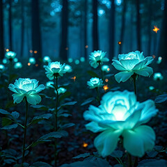 flowers and butterfly