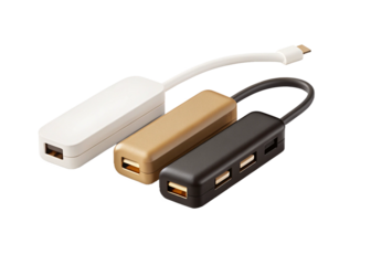 USB hub on suitable background