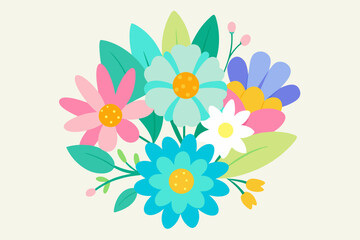 Floral bouquet illustration
