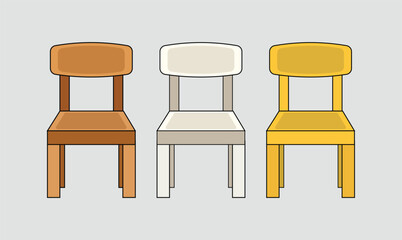 Chairs vector
