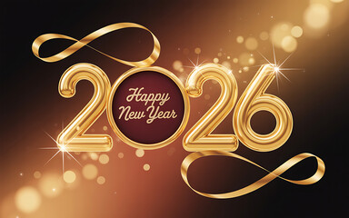 2026 New Year festive banner