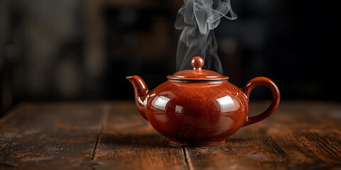 Wicker Basket with Colorful Textiles
