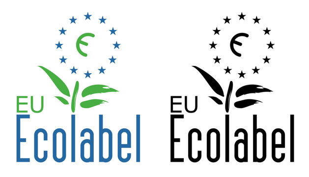 EU Ecolabel Logo, EU Ecolabel sign vector