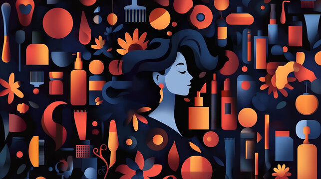 seamless pattern with cats and dogs