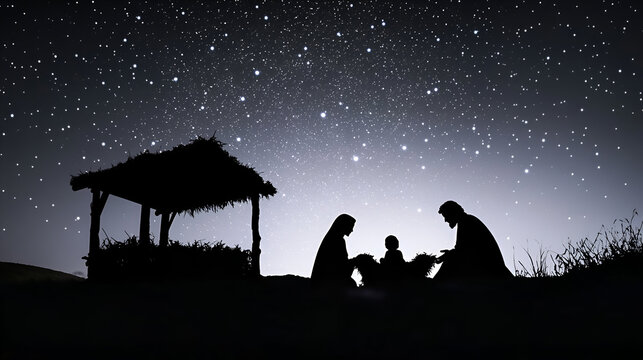 night scene with a couple