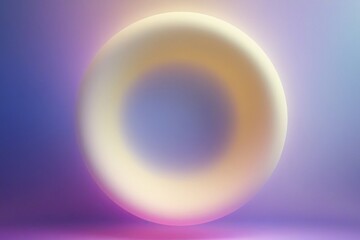 Obraz premium Aqua Studio Glow Smooth Teal Light Gradient