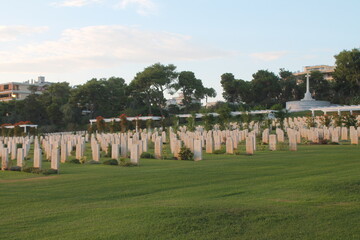Memorial military cemetery