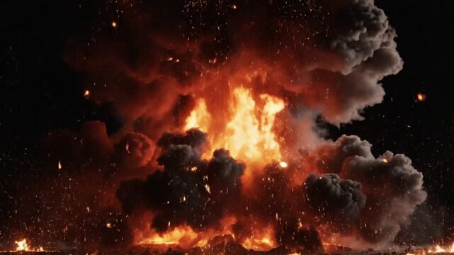 Cinematic Close-Up Blast Effect &ndash; Realistic Explosion in 4K