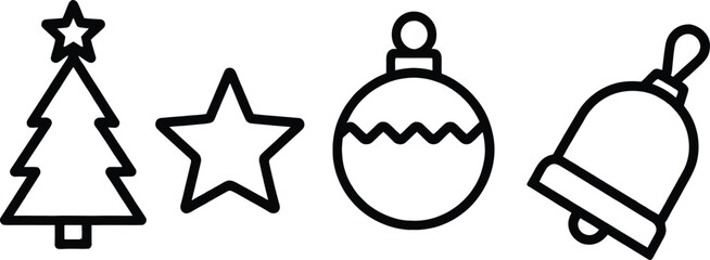 Hand drawn vector illustration of a Christmas angel with a sword, isolated holiday glass ornament with a gold snowflake decoration