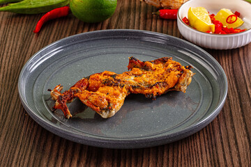 Gourmet cuisine - fried fresh frog
