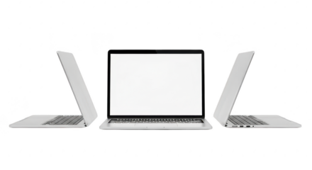 Modern laptops display blank screens for your digital content