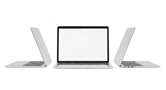 Modern laptops display blank screens for your digital content
