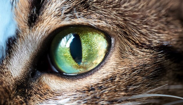 Cat Eye Macro Closeup Animal